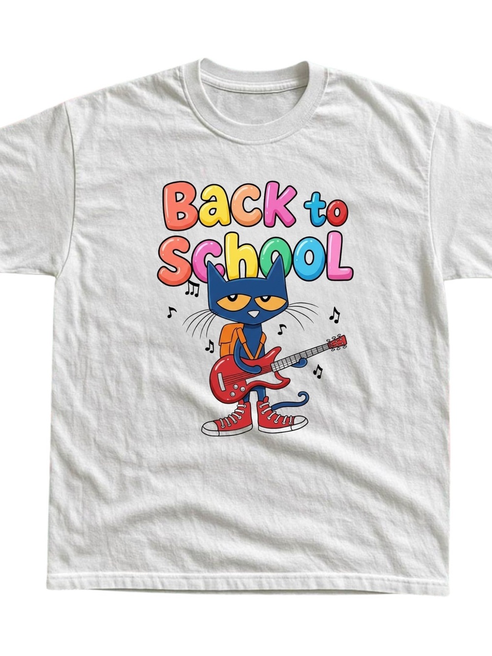 Gildan Cute Pete The Cat Back To School Shirt
